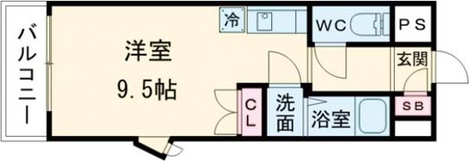 ソフィア21溝之口Ⅱの間取り画像