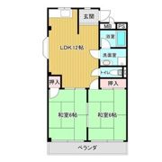 ファミールはらたの間取り画像
