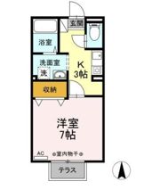 プリシェールミレニアム Ⅱの間取り画像