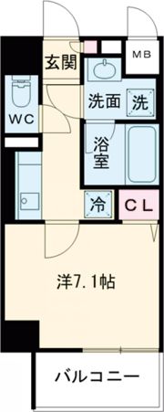 K＆K芥川の間取り画像