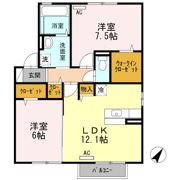 ディライト ステージ B棟の間取り画像