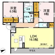 セジュールKの間取り画像