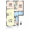 リラフォート富貴の間取り画像