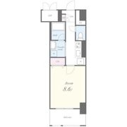 リ ブラン東別院の間取り画像