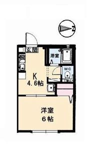 ピュアメゾン B棟の間取り画像