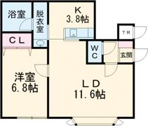 STウエストの間取り画像