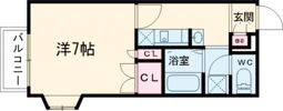 プレジール鶴見の間取り画像