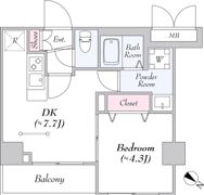 KDXレジデンス町田Northの間取り画像