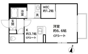 トップスターコート船橋の間取り画像