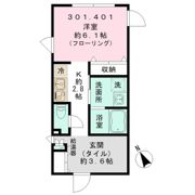 GREEN COURT中野の間取り画像