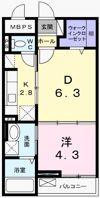 グランシャリオの間取り画像