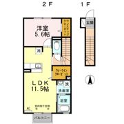 ボヌール Aの間取り画像