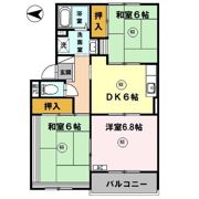 フラワーヒルまつもとの間取り画像