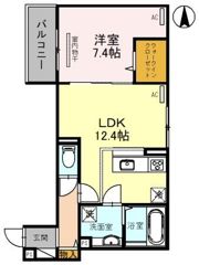 クラシスト加美鞍作の間取り画像