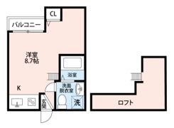 A-style唐人町の間取り画像