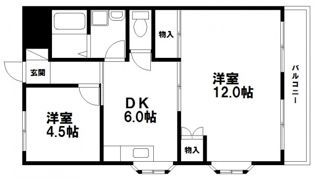 大和ビルの間取り画像