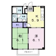 フォブール雅の間取り画像