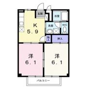 フォブール雅の間取り画像