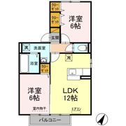 メゾンリッシュ Aの間取り画像
