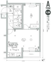 スカイコート品川東大井の間取り画像