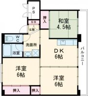 ビレッジハウス燕1号棟の間取り画像
