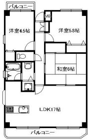 ラフィーネ八千代の間取り画像