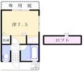 Mハイツ城北の間取り画像