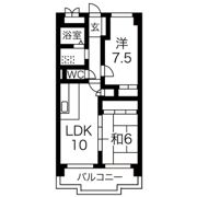 パティオクラブ滝の水の間取り画像