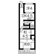 メゾン一社の間取り画像