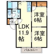 パストラルBの間取り画像