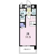 エルモソ ピソの間取り画像