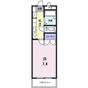 ペルレパークBの間取り画像
