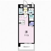 エルモソ ピソの間取り画像