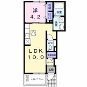 ラフレシール井上の間取り画像