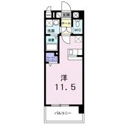 エルモソ ピソの間取り画像