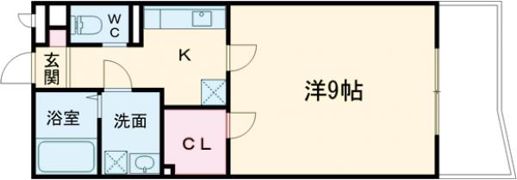 アムールサガンの間取り画像