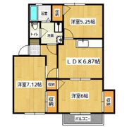 ファミールタウンBの間取り画像