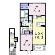 ル ボヌール赤穂Ⅰの間取り画像