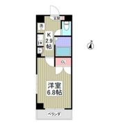 ライジングシティ中丸子の間取り画像