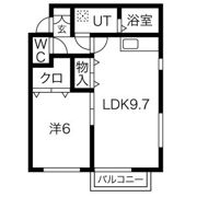 パティオUの間取り画像