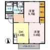 ディアス諸江 A棟の間取り画像