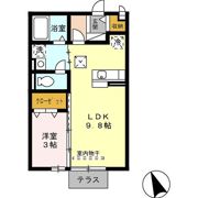 villa yamate Cの間取り画像