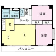 桜ヶ丘パールハイツの間取り画像