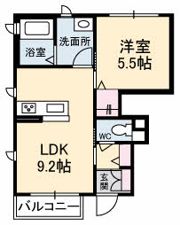 シルフィード山波の間取り画像