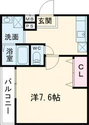 フジパレス浜寺諏訪森東Ⅱ番館の間取り画像