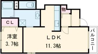 ベルフィオーレの間取り画像