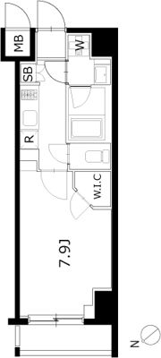 ケーディーエックスレジデンス豊洲の間取り画像