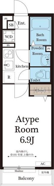 リブリ・ゆり本町の間取り画像