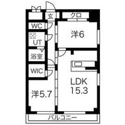 GRANDUKE丸田町の間取り画像