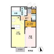 ガーデンハイツ・モッコクの間取り画像